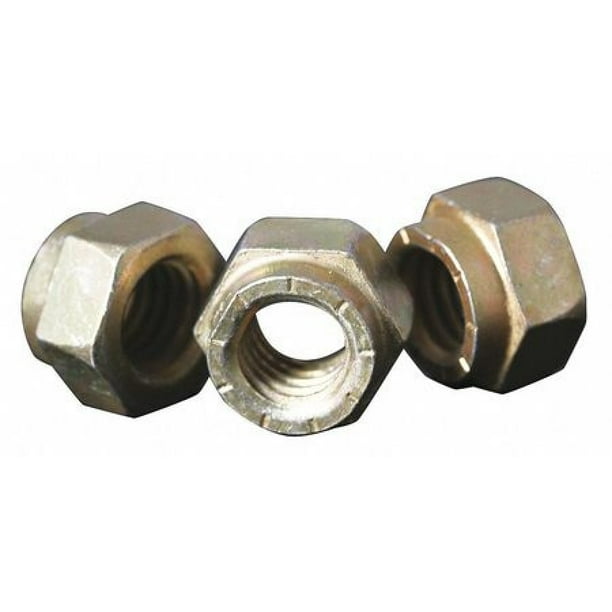 Lock Nut,1-8,Gr C,Steel,Pho,PK5 Lock Nut,1-8,Gr C,Steel,Pho,PK5